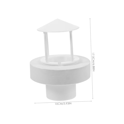 Gatuida Humidifier Splash Guard aus Kunststoff Tragbarer Spritzschutz für Luftbefeuchter und Steingärten Installieren Wiederverwendbar Design gegen Wasserspritzer von Gatuida