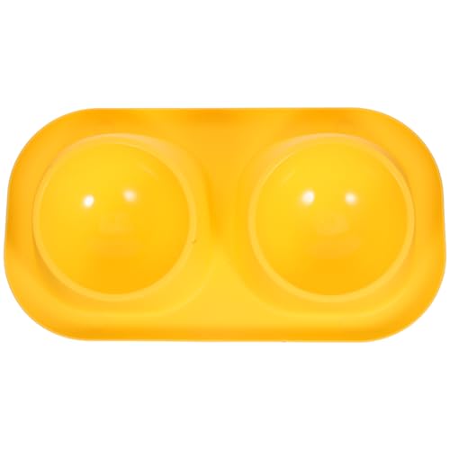 Gatuida Hundenapf: Doppelter Futter- und Wassernapf mit rutschfestem Boden – Katzenfutterspender aus Kunststoff für kleine Haustiere – Futternapf für drinnen und draußen Gatuida Hundenapf: Doppelter Futter- und Wassernapf mit rutschfestem Boden – Katzenfutterspender aus Kunststoff für kleine Haustiere – Futternapf für drinnen und draußen von Gatuida