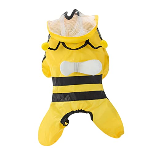 Gatuida Hunderegenmantel Bienen Design Leichter Regenponcho für Kleine bis Mittelgroße Hunde Praktische Einfache Handhabung Schützender Outdoor Regenmantel für und Reisen Gatuida Hunderegenmantel Bienen Design Leichter Regenponcho für Kleine bis Mittelgroße Hunde Praktische Einfache Handhabung Schützender Outdoor Regenmantel für und Reisen von Gatuida