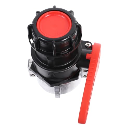 Gatuida IBC Tote Adapter Auslaufhahn aus Hdpe Langlebiger Schlauchanschluss mit Silikondichtung Säure und Alkalibeständig Auslaufsicherer Wassertank Ventilanschluss für Regenwassertanks von Gatuida