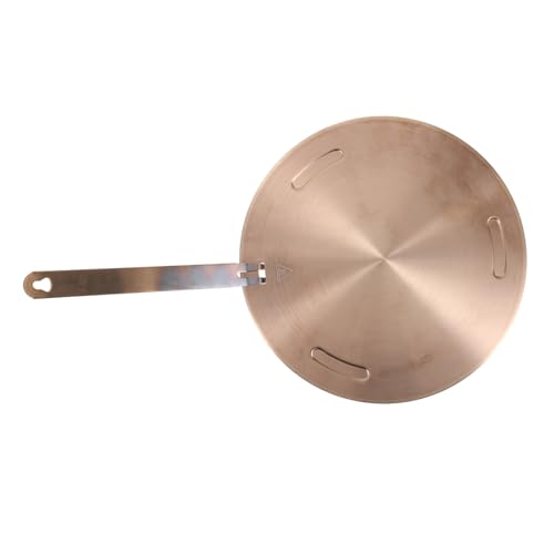 Gatuida Induktionskochfeld Adapterplatte aus Edelstahl Hitzeleitende Kochgeschirr Konverterplatte für Elektro Gasherde Robuste Wärmeleitplatte für Küchen Essentials von Gatuida