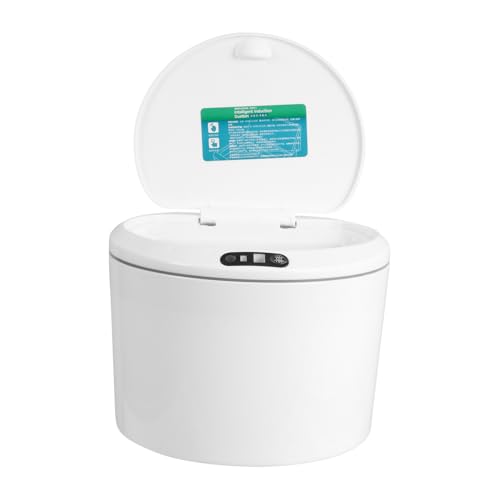 Gatuida Intelligenter Autoinnenraum mülleimer mit Kunststoffbehälter Berührungsloser Sensor Leise Öffnung und Schließung Luftdicht für Schlafzimmer und Küche Gatuida Intelligenter Autoinnenraum mülleimer mit Kunststoffbehälter Berührungsloser Sensor Leise Öffnung und Schließung Luftdicht für Schlafzimmer und Küche von Gatuida