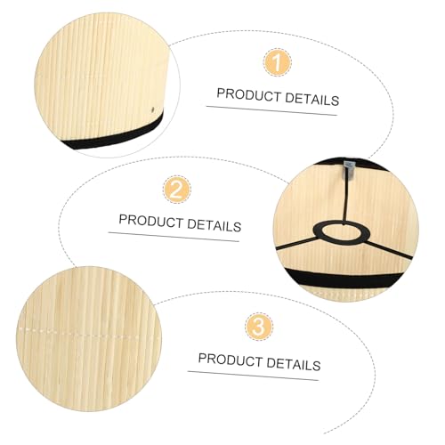 Gatuida Japanischer Lampenschirm aus Naturmaterial Pendelleuchten abdeckung Weiches Licht für Wohnzimmer und Schlafzimmer Einfacher Aufbau Dekorative Decken Wandleuchte Gatuida Japanischer Lampenschirm aus Naturmaterial Pendelleuchten abdeckung Weiches Licht für Wohnzimmer und Schlafzimmer Einfacher Aufbau Dekorative Decken Wandleuchte von Gatuida