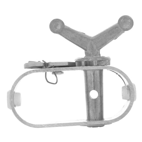 Gatuida Kabelspanner Winde Zaunspanner Schwimmbad Drahtseil Seilspanner Drahtspanner Pool -Puller Mini Stahldraht Kabelstrahlungswerkzeug Drahtspannratsche Wickelwerkzeug A3 Silber von Gatuida