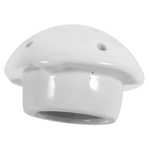 Gatuida Keramik Urinalstopfen mit Sieb Rutschfester Urinal Deckel Geruchsneutralisierend Langlebiges Urinalzubehör für Herrenbadezimmer Installieren Hygienischer Urinalschutz von Gatuida