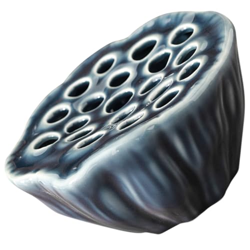 Gatuida Keramische Lotusvase Dekorative Vase für Tisch Hochzeit und Party Vielseitig Einsetzbar als Blumen oder Teevase Einzigartiges Design mit Feiner Textur Gatuida Keramische Lotusvase Dekorative Vase für Tisch Hochzeit und Party Vielseitig Einsetzbar als Blumen oder Teevase Einzigartiges Design mit Feiner Textur von Gatuida