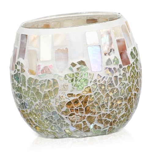 Gatuida Kerzenhalter Aus Mosaikglas Modern Hochzeit Mosaik-kerzenhalter Grüner Kerzenhalter Dekoration Für Wohnzimmer Inhaber Essen Dekorativ Kerzenhalter Als Mittelstück Runden Leuchter Gatuida Kerzenhalter Aus Mosaikglas Modern Hochzeit Mosaik-kerzenhalter Grüner Kerzenhalter Dekoration Für Wohnzimmer Inhaber Essen Dekorativ Kerzenhalter Als Mittelstück Runden Leuchter von Gatuida
