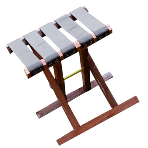 Gatuida Klappbarer Campinghocker Leichter Tragbarer Gartenhocker Kompakter Klapphocker Für Erwachsene Multifunktionale Campingbank Praktische Tragbare Sitzbank Für Outdoor-aktivitäten von Gatuida