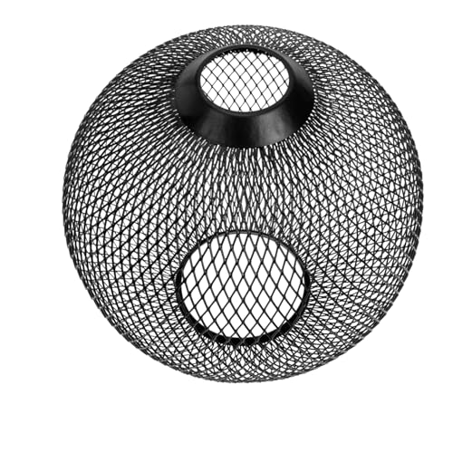 Gatuida Kleiner Schwarzer Lampenschirm aus Eisengeflecht Geometrisch Geeignet für Tisch Steh und Deckenlampen Stilvoll und Warm für Wohnzimmer Schlafzimmer Büro Modernes Design Gatuida Kleiner Schwarzer Lampenschirm aus Eisengeflecht Geometrisch Geeignet für Tisch Steh und Deckenlampen Stilvoll und Warm für Wohnzimmer Schlafzimmer Büro Modernes Design von Gatuida