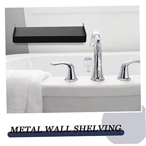 Gatuida Kleines Selbstklebendes Wandregal für Badezimmer Handyhalter Platzsparend Einfache Montage Robust Langlebig für Wand und Tischmontage Geeignet von Gatuida