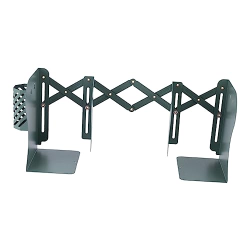 Gatuida Kreativer Faltbarer Buchständer aus Metall Erweiterbare Buchstütze für Schreibtisch Büro und Schule Rutschfest Design Platzsparend Blau Grün Gatuida Kreativer Faltbarer Buchständer aus Metall Erweiterbare Buchstütze für Schreibtisch Büro und Schule Rutschfest Design Platzsparend Blau Grün von Gatuida
