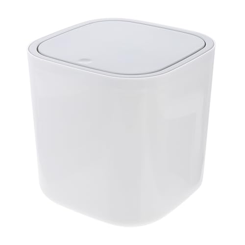 Gatuida Kreativer Mini Desktop Mülleimer aus Robustem PP Material Quadratischer Pressdeckel Platzsparend für Büro Zuhause Schule Praktischer Abfallbehälter in Frischen Zufällige Farbe Gatuida Kreativer Mini Desktop Mülleimer aus Robustem PP Material Quadratischer Pressdeckel Platzsparend für Büro Zuhause Schule Praktischer Abfallbehälter in Frischen Zufällige Farbe von Gatuida