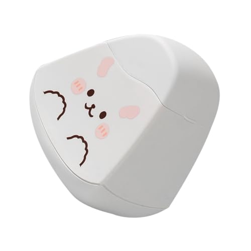 Gatuida Kreativer Mini Mülleimer für Schreibtisch mit Deckel Niedliches Design für Küche Schlafzimmer Büro Robuster Tischabfalleimer aus Material Eleganter Abfallbehälter für von Gatuida