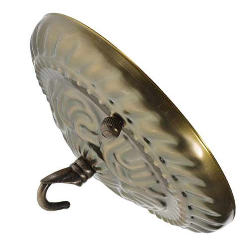 Gatuida Kronleuchter Baldachin Retro Deckenrosette Haken für Pendelleuchten Schweres Aufhängungselement Installieren Geeignet für Verschiedene Lampenstile Vintage Design für Stilvolle von Gatuida