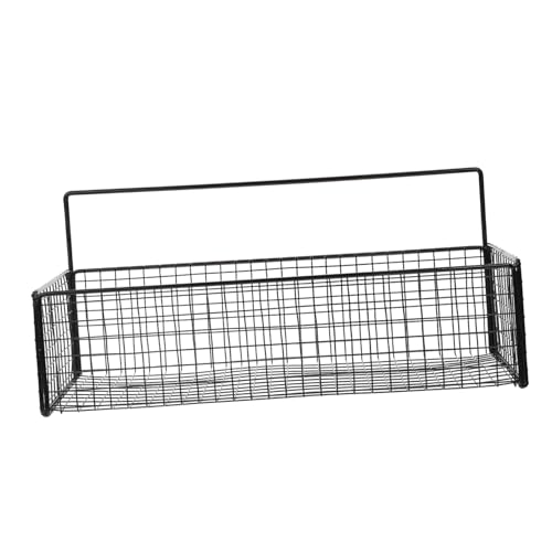 Gatuida Küchenablage für Wandmontage Metallkorb zur Aufbewahrung von Obst und Gemüse Langlebig Platzsparend Stilvolles Design für Küche Schwarz Große Gatuida Küchenablage für Wandmontage Metallkorb zur Aufbewahrung von Obst und Gemüse Langlebig Platzsparend Stilvolles Design für Küche Schwarz Große von Gatuida