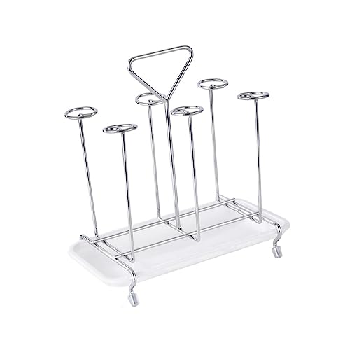 Gatuida Küchenorganizer Tassenhalter aus Abtropfgestell für Tassen Gläser und Flaschen Stabiler Quadratischer Stand zum Trocknen und Präsentieren von Getränken und Praktisch für Jede Gatuida Küchenorganizer Tassenhalter aus Abtropfgestell für Tassen Gläser und Flaschen Stabiler Quadratischer Stand zum Trocknen und Präsentieren von Getränken und Praktisch für Jede von Gatuida