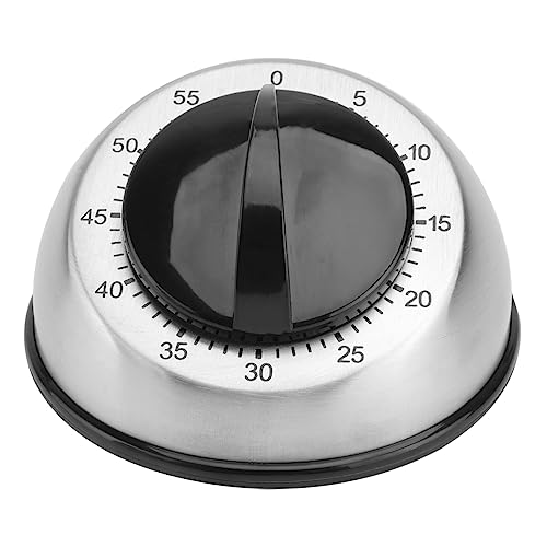 Gatuida Küchentimer Mechanisch Zufällige Farben Einfacher Countdown Timer für Kochen Backen und Unterricht Batteriefrei Küchenaccessoire Zufällige Farbe von Gatuida