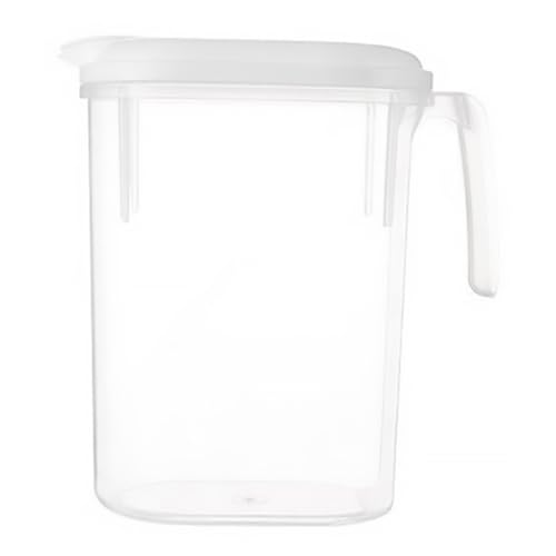 Gatuida Kunststoffkrug mit Deckel Großer Saftkrug für Eistee Wasser und Getränke zu Hause im Büro oder Partys Bruchsicheres Material Ergonomischer Griff Gatuida Kunststoffkrug mit Deckel Großer Saftkrug für Eistee Wasser und Getränke zu Hause im Büro oder Partys Bruchsicheres Material Ergonomischer Griff von Gatuida