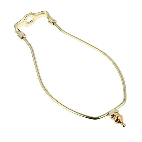 Gatuida Lampenhalter Hochwertiger Legierung Goldfarbener Lampenschirm Ständer DIY Stehlampe und Tischlampe Stabiler Lampenschirm Halter Geeignet für Wohn und Gastronomiebereich von Gatuida
