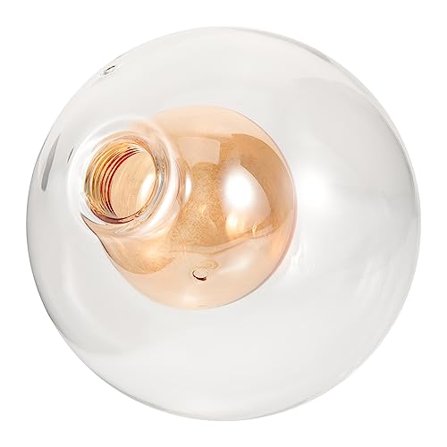 Gatuida Lampenschirm Durchmesser Glas Lampenschirm Kugelförmig Amberfarben Einfacher Abdeckung Für Pendelleuchte Wohnzimmer Schlafzimmer Gatuida Lampenschirm Durchmesser Glas Lampenschirm Kugelförmig Amberfarben Einfacher Abdeckung Für Pendelleuchte Wohnzimmer Schlafzimmer von Gatuida