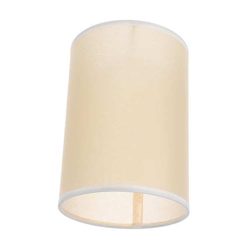 Gatuida Lampenschirm Zylindrischer Lampenhalter Gelb Bedside Table Lamp Stehlampe Modern Für Schlafzimmer Büro Wohnzimmer von Gatuida