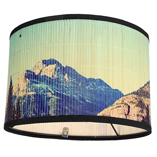 Gatuida Lampenschirm für Deckenlampen Vintage Hängelampe Leicht Installieren für Schlafzimmer Wohnzimmer und Büro Schützt Ihre Augen und Sorgt für Angenehmes Licht von Gatuida