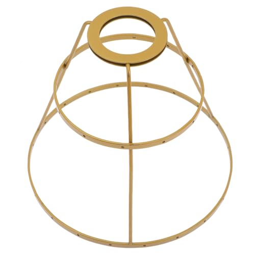 Gatuida Lampenschirmhalter aus Doppellagiger Lampenschirmrahmen DIY Zubehör für Tischlampe Schreibtischlampe Robust Elegant Passend für Deckenleuchte Kronleuchter Gatuida Lampenschirmhalter aus Doppellagiger Lampenschirmrahmen DIY Zubehör für Tischlampe Schreibtischlampe Robust Elegant Passend für Deckenleuchte Kronleuchter von Gatuida