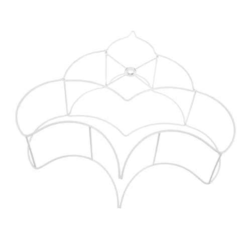 Gatuida Lampenschirmrahmen für Tischlampe Rostbeständig Stabile DIY Lampenabdeckung Runde und Quadratische Form Vielseitig Einsetzbar Einfache Montage Modernes Design von Gatuida