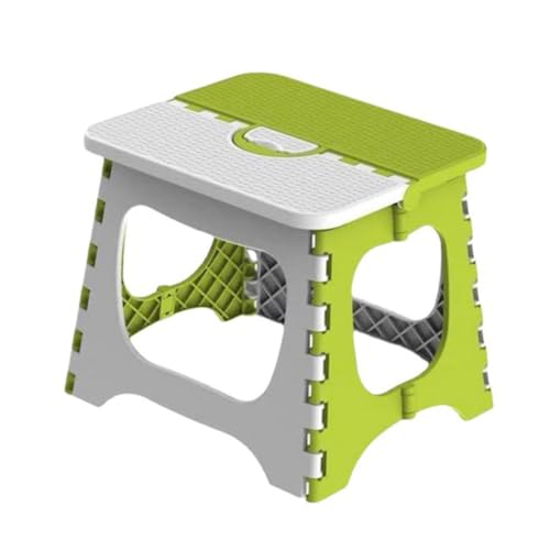 Gatuida Tragbarer Klapphocker Verstellbarer Campinghocker Leichter Klappstuhl Kunststoff Faltbarer Hocker für Angeln Reisen Outdoor Aktivitäten von Gatuida