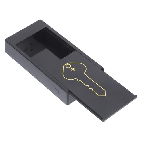 Gatuida Magnetischer Autoschlüssel Halter Tragbare Schlüsselbox mit Verlust Design zur Sicheren Aufbewahrung von Autoschlüsseln Schwarz von Gatuida