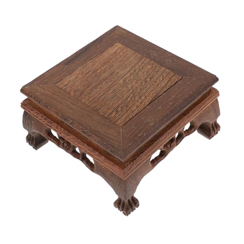 Gatuida Massiver Blumenblumentopfständer Quadratisch Robust Langlebig Dekorative Präsentationsplattform für Blumen Pflanzen und Wohnkultur Handgefertigter Asiatischer Stil Vielseitig Gatuida Massiver Blumenblumentopfständer Quadratisch Robust Langlebig Dekorative Präsentationsplattform für Blumen Pflanzen und Wohnkultur Handgefertigter Asiatischer Stil Vielseitig von Gatuida