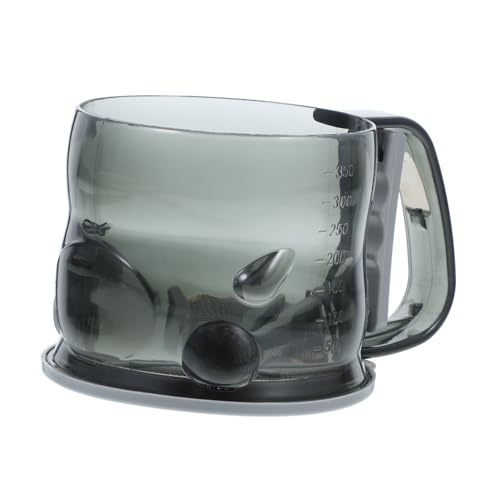 Gatuida Mehlsieb Puderzuckerstreuer Mehlstreuer Puderzuckersieb Backsiebe Matcha-sieb Handlicher Mehlfilter Zuckerstreuer Staubwedel Mehlschieber Handsieb Backfunk Pp Light Grey von Gatuida