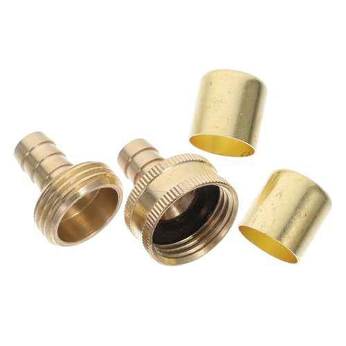 Gatuida Messing Gartenschlauchverbinder Schnellkupplung Wiederverwendbar für Gartenbewässerung Autowäsche Poolreinigung Einfache Installation Schlauchanschluss Gatuida Messing Gartenschlauchverbinder Schnellkupplung Wiederverwendbar für Gartenbewässerung Autowäsche Poolreinigung Einfache Installation Schlauchanschluss von Gatuida