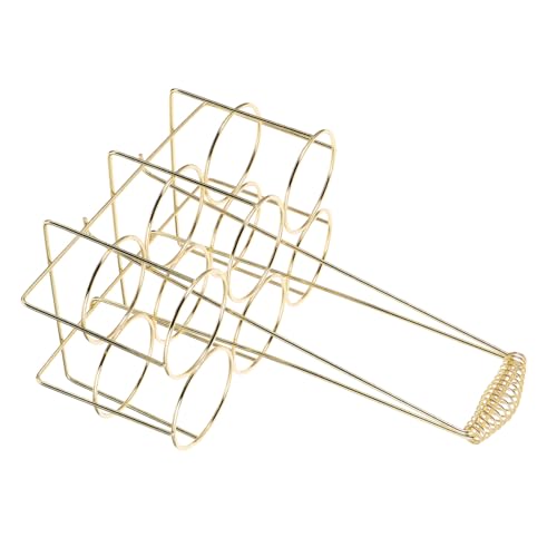 Gatuida Metall Flaschenträger Bierflaschenhalter Stabiler Getränkekorb Tragbar Leicht Handgriff Für Bar Grill Garten Gold Klein Gatuida Metall Flaschenträger Bierflaschenhalter Stabiler Getränkekorb Tragbar Leicht Handgriff Für Bar Grill Garten Gold Klein von Gatuida