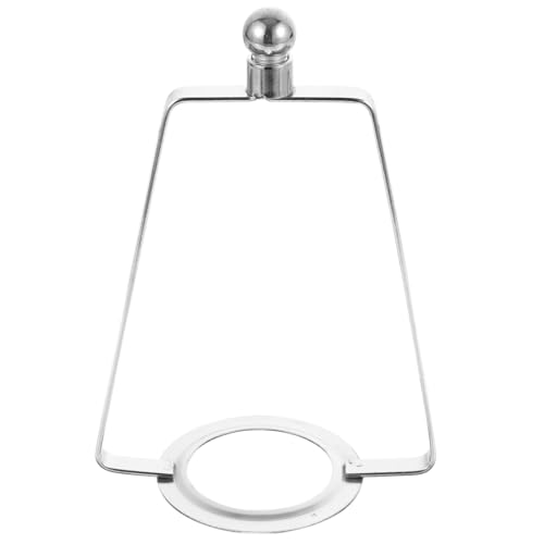 Gatuida Metall Lampenhalterung Lampenschirm Adapter Robust Langlebig Vielseitig Einsetzbar für Tischlampen Deckenlampen Retro und Moderne Lampen DIY Lampenschirm Halter Rahmen von Gatuida