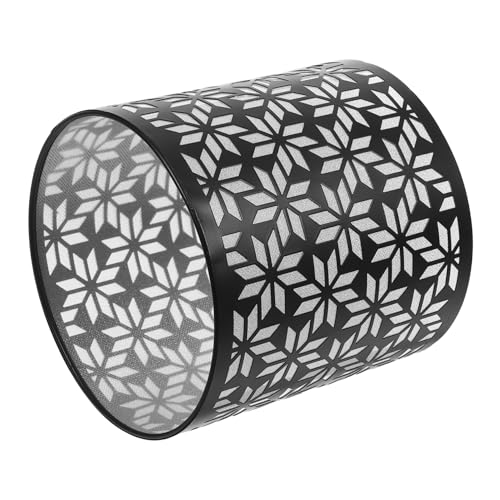 Gatuida Metall Lampenschirm aus Eisen Robust Langlebig Große Fassung Geeignet für Tischlampe Wandlampe Deckenleuchte Sanftes Licht Blendfrei Modern Schlicht Schlafzimmer Wohnzimmer von Gatuida