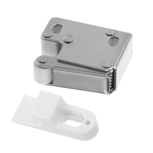 Gatuida Metall Laufrad Türschnapper Druckverschluss Push To Open Schrank Türfeder Selbstschließer für Küchen und Kleiderschränke Geräuscharm Langlebig Gatuida Metall Laufrad Türschnapper Druckverschluss Push To Open Schrank Türfeder Selbstschließer für Küchen und Kleiderschränke Geräuscharm Langlebig von Gatuida