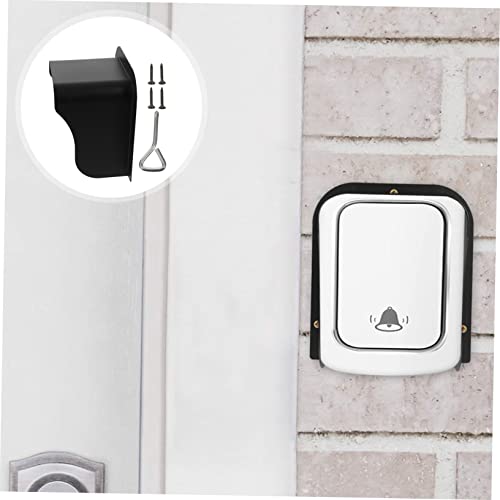 Gatuida Metall Türklingel Schutzabdeckung Wasserdichtes Türgong Regenhaube für Außenbereich Regen und Sonnenschutzabdeckung für Türsprechanlage und Zutrittskontrolle von Gatuida