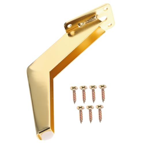 Gatuida Metallmöbelfuß Schräg Langlebig Hohe Tragkraft für Sofa Bett Tv Schrank und Couchtisch Innen Goldfarben Hoher Stabiler Möbelfuß für Vielseitige Möbelunterstützung von Gatuida