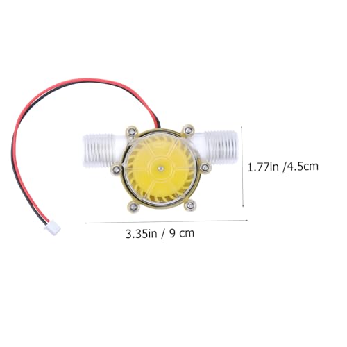 Gatuida Micro Hydro Generator mit Stabilem Dc Ausgang Transparent Gelbes Gehäuse Energieeffizienter Generator mit Externem Gewinde Geringer Durchflussverlust für Equipment und Gatuida Micro Hydro Generator mit Stabilem Dc Ausgang Transparent Gelbes Gehäuse Energieeffizienter Generator mit Externem Gewinde Geringer Durchflussverlust für Equipment und von Gatuida