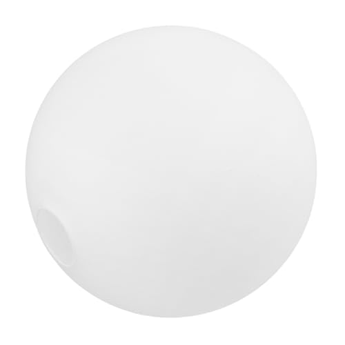 Gatuida Milchglas Lampenschirm Öffnung Weiß Glas Lampenschale Ersatz Globe Lampenschirm für Pendelleuchte Kronleuchter Tischlampe Modern Elegant von Gatuida