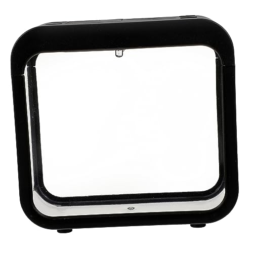 Gatuida Mini-fischtank Mit Lichtdesign Transparenter Kleiner Aquarium Für Wohnzimmer Schlafzimmer Veranda Couchtisch Leicht Zu Reinigen Verstauen Für Pflanzen Und Steine Geeignet von Gatuida