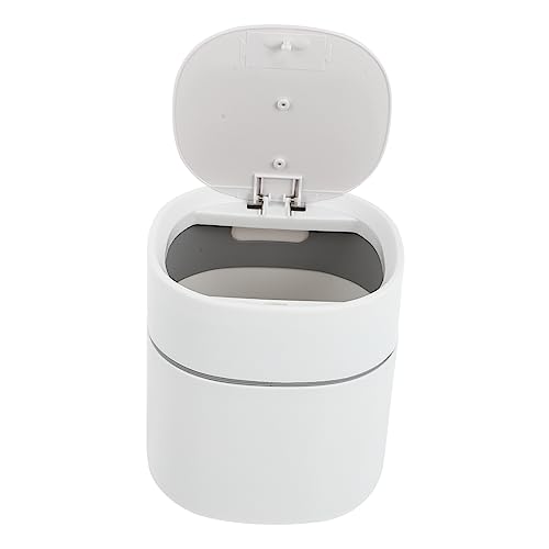 Gatuida Mini Mülleimer mit Deckel Kreativer Tischabfalleimer für Zuhause und Büro Leichtgewichtiger Robuster Papierkorb mit Praktischer Pop Lid Funktion für Schreibtisch Schminktisch und Gatuida Mini Mülleimer mit Deckel Kreativer Tischabfalleimer für Zuhause und Büro Leichtgewichtiger Robuster Papierkorb mit Praktischer Pop Lid Funktion für Schreibtisch Schminktisch und von Gatuida