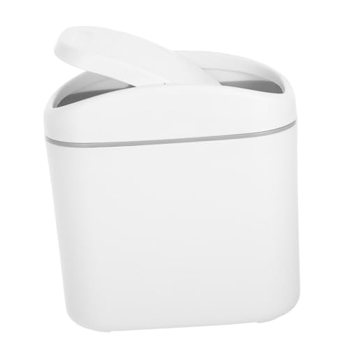 Gatuida Mini Mülleimer mit Deckel Praktischer Kunststoff Abfallkorb für Schreibtisch und Büro Eleganter Desktop Mülleimer für Einfache Abfallentsorgung und Arbeitsumgebung Gatuida Mini Mülleimer mit Deckel Praktischer Kunststoff Abfallkorb für Schreibtisch und Büro Eleganter Desktop Mülleimer für Einfache Abfallentsorgung und Arbeitsumgebung von Gatuida