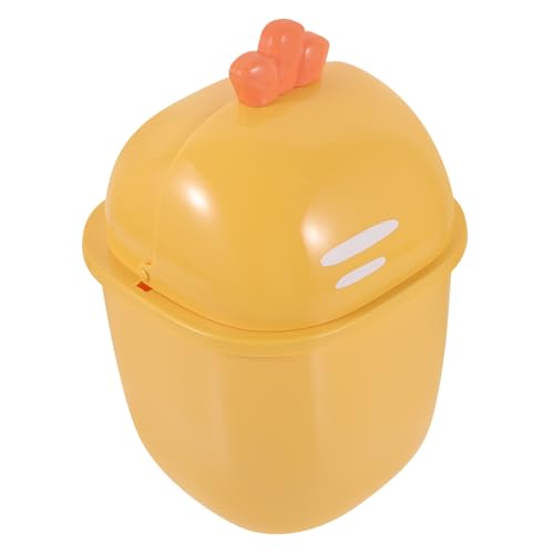 Gatuida Mini Mülleimer mit Deckel Stabiler Kunststoff Tischabfalleimer Kompakter Desktop Wastebasket für Küche Schlafzimmer Büro und Badezimmer Praktischer Kleiner Papierkorb Gatuida Mini Mülleimer mit Deckel Stabiler Kunststoff Tischabfalleimer Kompakter Desktop Wastebasket für Küche Schlafzimmer Büro und Badezimmer Praktischer Kleiner Papierkorb von Gatuida