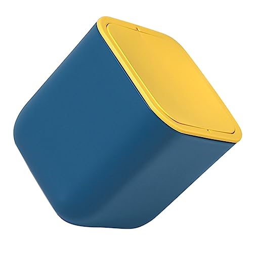 Gatuida Mini Tischabfalleimer mit Deckel Praktischer Kunststoff Mülleimer für Schreibtisch Büro und Schlafzimmer für Papierabfälle und Platzsparend Gatuida Mini Tischabfalleimer mit Deckel Praktischer Kunststoff Mülleimer für Schreibtisch Büro und Schlafzimmer für Papierabfälle und Platzsparend von Gatuida