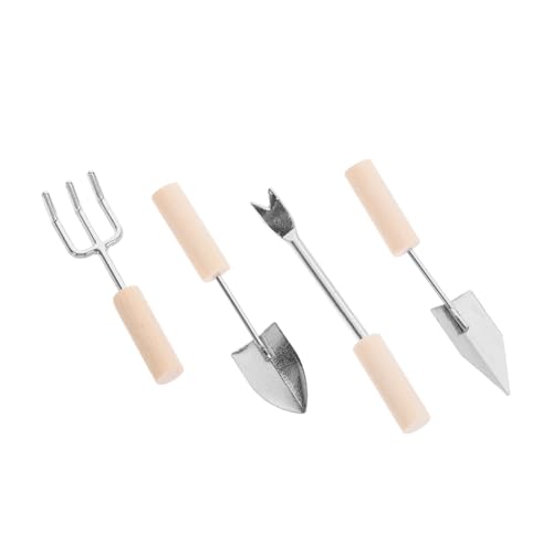 Gatuida Miniatur Gartenwerkzeug Set Teiliges Zubehör für Puppenhäuser und Kleine Realistische Dekoration für Pflanzen Tisch und Haus Leicht und Praktisch Gatuida Miniatur Gartenwerkzeug Set Teiliges Zubehör für Puppenhäuser und Kleine Realistische Dekoration für Pflanzen Tisch und Haus Leicht und Praktisch von Gatuida