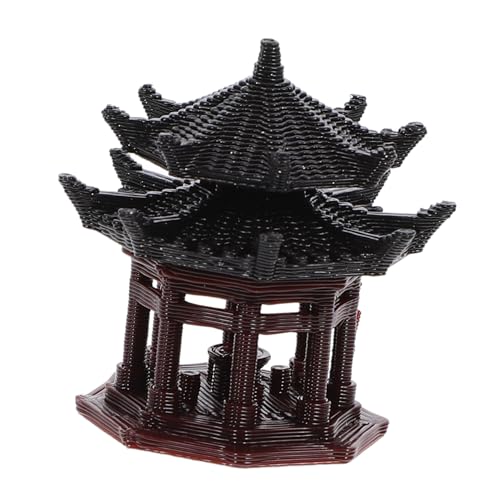 Gatuida Miniatur Zen Garten Pavillon Statue Dekorative Achteckige Pavillon Figur Chinesische Bonsai Dekoration für Aquarium Balkon Garten Moos und Sukkulenten Zweistöckiges Modell Gatuida Miniatur Zen Garten Pavillon Statue Dekorative Achteckige Pavillon Figur Chinesische Bonsai Dekoration für Aquarium Balkon Garten Moos und Sukkulenten Zweistöckiges Modell von Gatuida