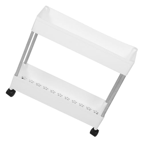 Gatuida Mobiler Rollwagen mit Rädern Mehrstöckiger Aufbewahrungswagen Vielseitiger Küchen und Badwagen für Büro und Enge Räume Stabiler Allzweckwagen mit Großem Stauraum von Gatuida