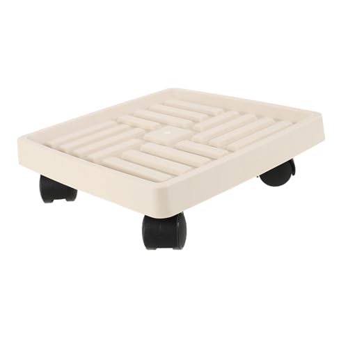 Gatuida Mobiles Pflanzgefäß mit Quadratischer Pflanzenroller aus Robustem Material Abnehmbarer Pflanzentablett mit Innendurchmesser Rutschfester Pflanzenhalter für Blumentöpfe Innen und Gatuida Mobiles Pflanzgefäß mit Quadratischer Pflanzenroller aus Robustem Material Abnehmbarer Pflanzentablett mit Innendurchmesser Rutschfester Pflanzenhalter für Blumentöpfe Innen und von Gatuida